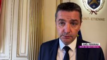 Gaël Perdriau, maire de Saint-Etienne, réagit à mort de Gérard Collomb