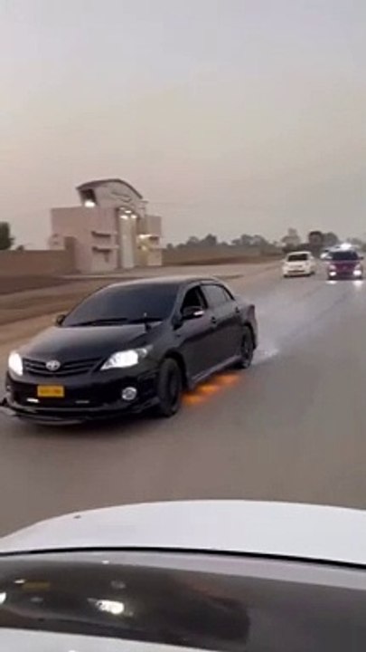 Toyota Corolla Drifting 