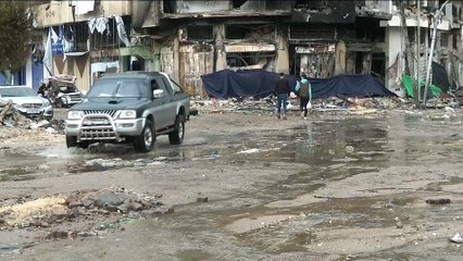 صور خاصة لحجم الدمار في منطقة عسقولة وسط غزة