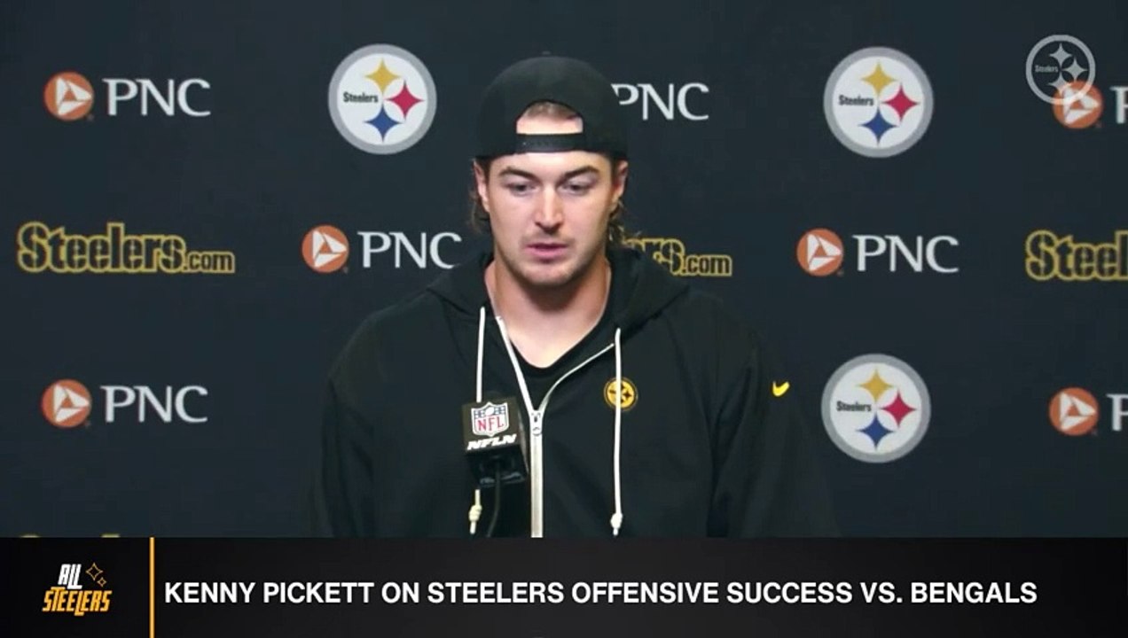 Kenny Pickett On Steelers Offensive Success Against Bengals video