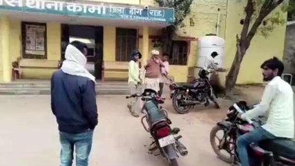 कामां: किराना स्टोर पर दबंगों ने मचाया उत्पात, घायल दुकानदार पहुंचा थाने