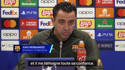Barça - Xavi affirme avoir toute la confiance du président Laporta