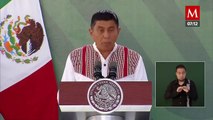 Salomón Jara destaca alza en la economía y disminución de delitos en Oaxaca