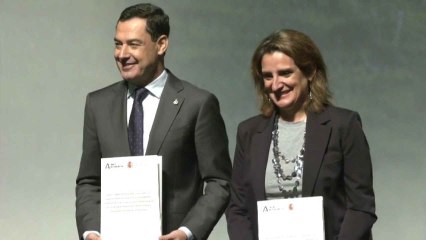 Teresa Ribera y Juanma Moreno firman un acuerdo para Doñana