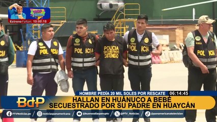 Hallan a bebé secuestrado en Huánuco: padre estaría involucrado en el rapto