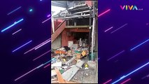 CCTV Sejumlah Pemotor Mental Terkena Ledakan di Puncak Bogor