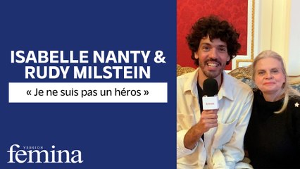 Isabelle Nanty et Rudy Milstein en interview pour "Je ne suis pas un héros"