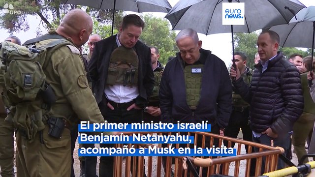 Elon Musk y el presidente alemán Steinmeier visitan los kibutz atacados por Hamás