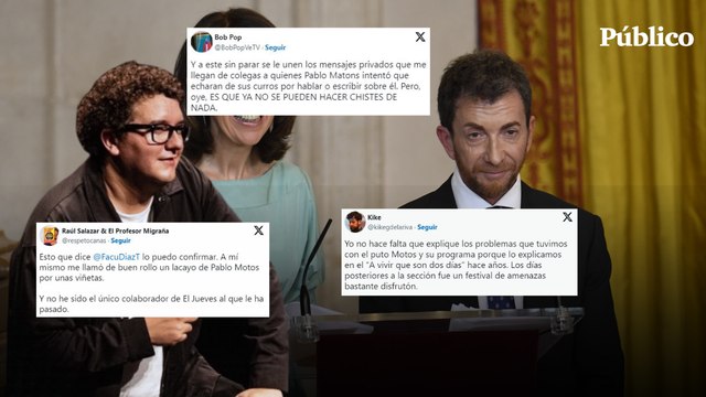 Pablo Motos y la libertad de expresión: mensajes de humoristas que denuncian llamadas por chistes sobre el presentador de 'El Hormiguero'