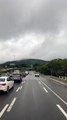 Acidente deixa trânsito lento em avenida movimentada de Florianópolis