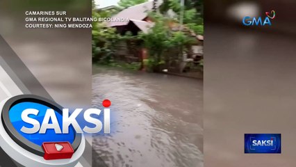 Ilang bahagi ng Camarines Provinces, binaha nitong weekend | Saksi