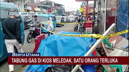 Kronologi Insiden Meledaknya Tabung Gas LPG di Kios Pasar Cisarua Bogor