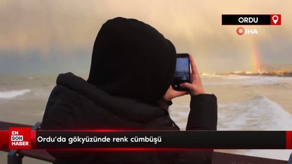 Ordu’da gökyüzünde renk cümbüşü