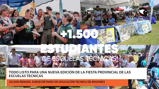 Todo listo para una nueva edición de la fiesta provincial de las escuelas técnicas