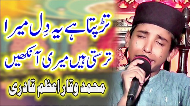 Tadapta Hai ye Dil Mera (Nahi hai koi duniya mein hamara) by Waqar Azam Qadri