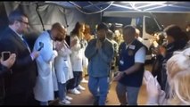 Gli ostaggi thailandesi rilasciati arrivano in un ospedale israeliano