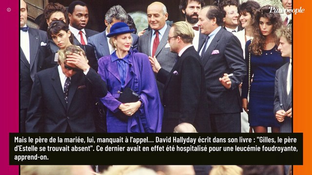 Mariage de David Hallyday et Estelle Lefébure, la veille du décès du père de la mariée : Une ombre au-dessus du mariage