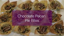 Baking With The Kids for the Holidays Is Fun Especially With These Chocolate Pecan Pie Bites