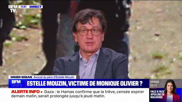 Procès de Monique Olivier: La première chose qu'attendent Éric Mouzin et les familles, c'est la condamnation de Monique Olivier à la hauteur des crimes commis , indique Didier Seban (avocat du père d'Estelle Mouzin)