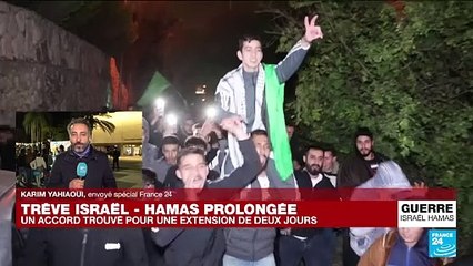 La trêve à Gaza prolongée de 48 heures, affirment le Hamas et le Qatar