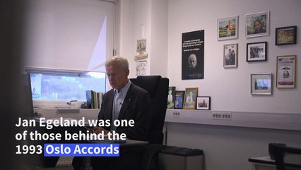 Oslo accords 'gone' says 1993 peace agreement architect