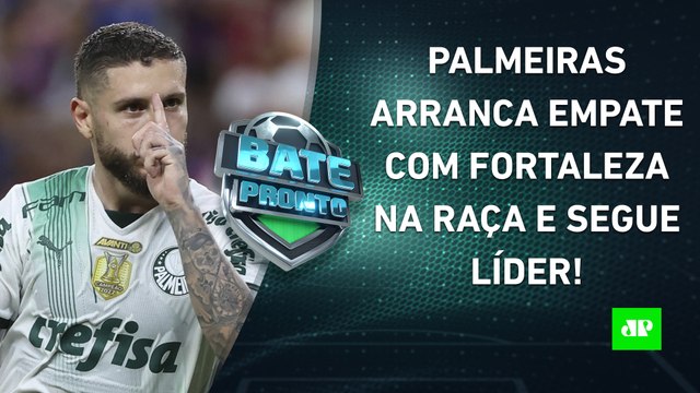 Líder Palmeiras EMPATA e é ALCANÇADO pelo Flamengo; Botafogo ENTREGA DE NOVO! | BATE PRONTO