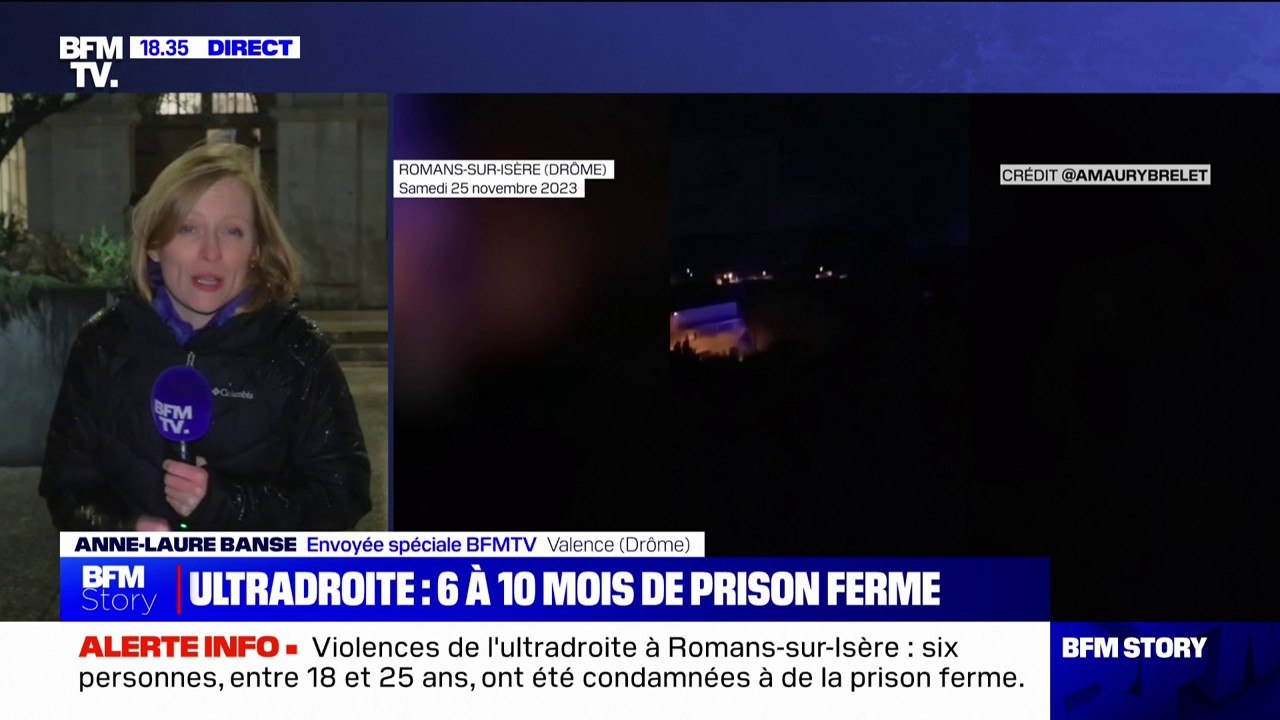 Rassemblement d'ultradroite à Romans-sur-Isère: six hommes condamnés à des peines de six à dix mois de prison ferme