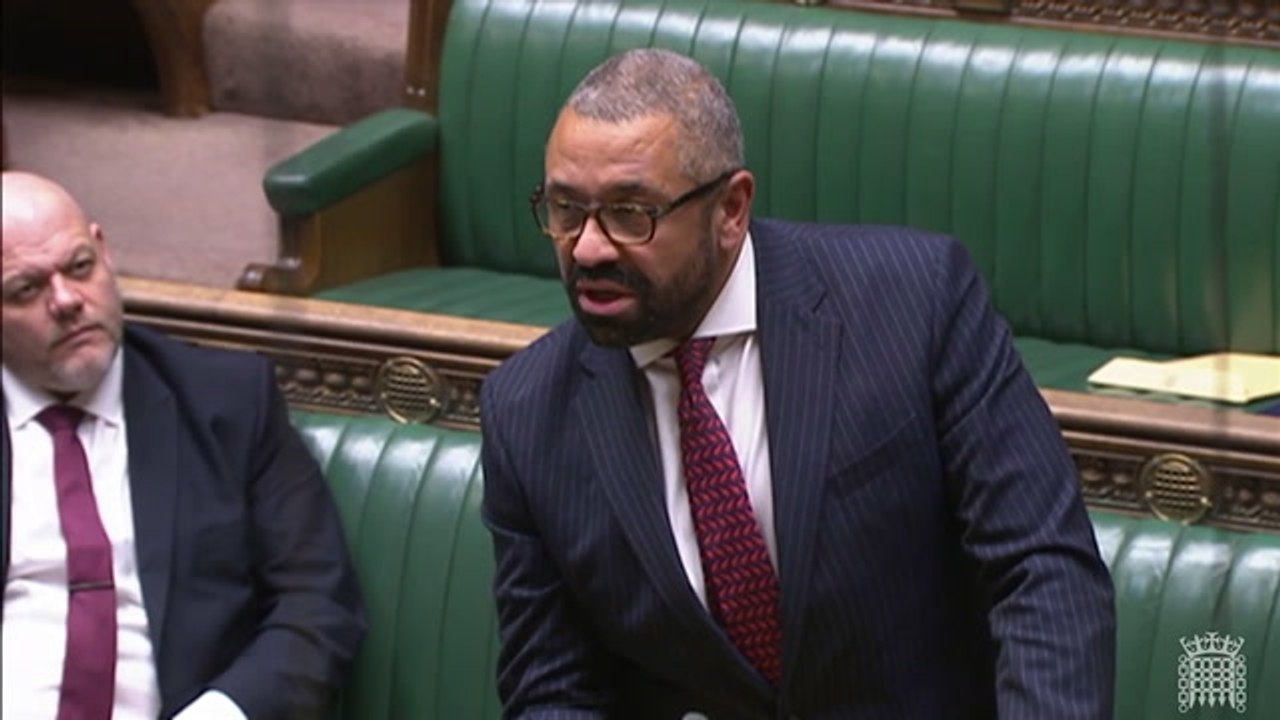 Home Secretary James Cleverly Apologises For Using 'Un-parliamentary' Language