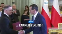 Polens Präsident vereidigt chancenlose PiS-Regierung von Morawiecki