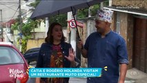 Catia Fonseca e Rogério Holanda visitam um restaurante Armênio| Melhor da Tarde