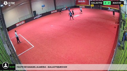 Faute de Samuel Almeida - Galactiques H23