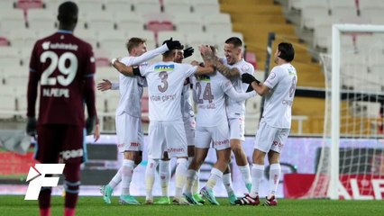 Sivasspor - Trabzonspor maçı (VİDEO)