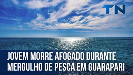 Jovem morre afogado durante mergulho de pesca em Guarapari