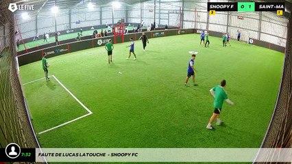 Faute de Lucas Latouche  - Snoopy FC