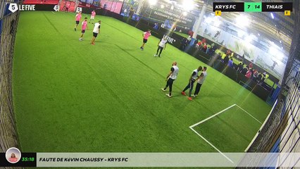 Faute de Kévin CHAUSSY - KRYS FC