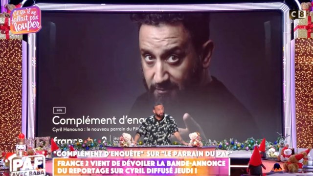 Surprise explosive ! Cyril Hanouna dévoile en exclusivité la bande-annonce du Complément d'Enquête sur sa vie ! (VIDÉO)