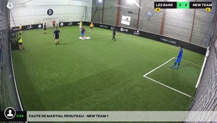 Faute de Martial PROUTEAU - NEW TEAM 1