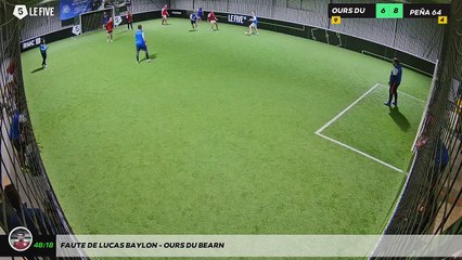 Faute de Lucas Baylon - OURS DU BEARN