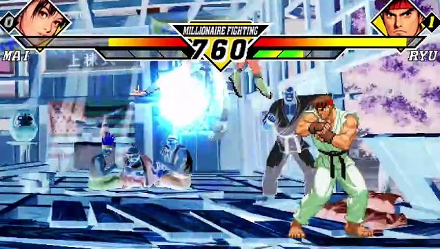 SEXY MAI VS RYU - INSANE DIFFICULTY - ULTIMATE HARDEST LEVEL - AMAZING POWER OF FIGHT CHAOS SHOWDOWN EVER