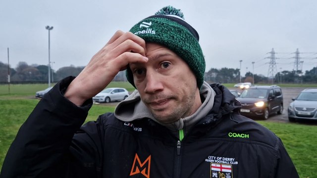 City of Derry Head Coach Richard McCarter gives his verdict on league victory over CIYMS