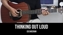 Thinking Out Loud - Ed Sheeran | EASY Guitar Tutorial with Chords / Lyrics