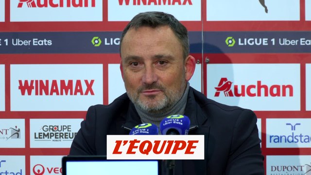 Franck Haise : « C'est d'abord une victoire au mental » - Foot - L1 - Lens