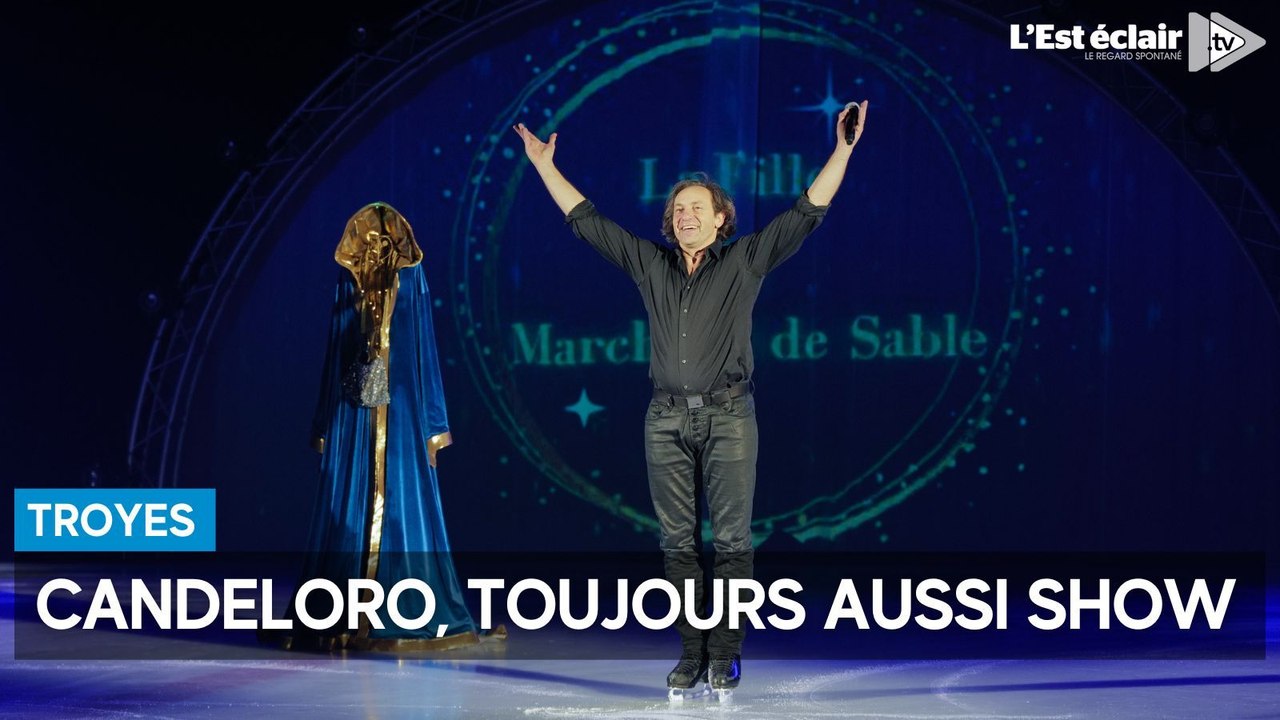 Philippe Candeloro fait le show à Troyes avec son spectacle « La fille du marchand de sable »