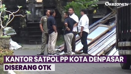 Usai Razia PSK, Kantor Satpol PP Kota Denpasar Diserang OTK