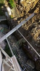 Landslide Collapses Balcony View
