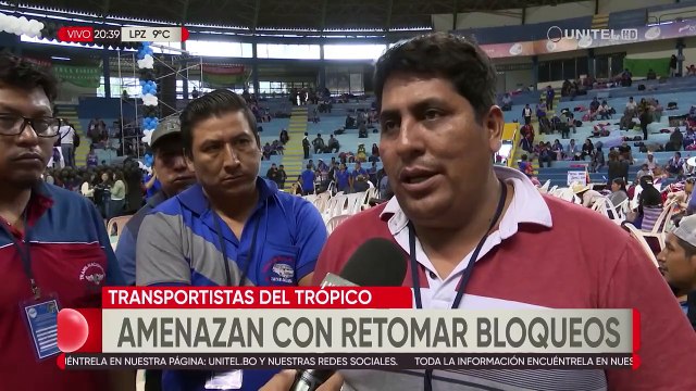 Transporte Libre del trópico amenaza con retomar bloqueos desde este martes en la ruta nueva Cochabamba – Santa Cruz