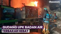 Gudang Penyimpanan Peralatan UPK Badan Air Pemprov DKI Jakarta Terbakar