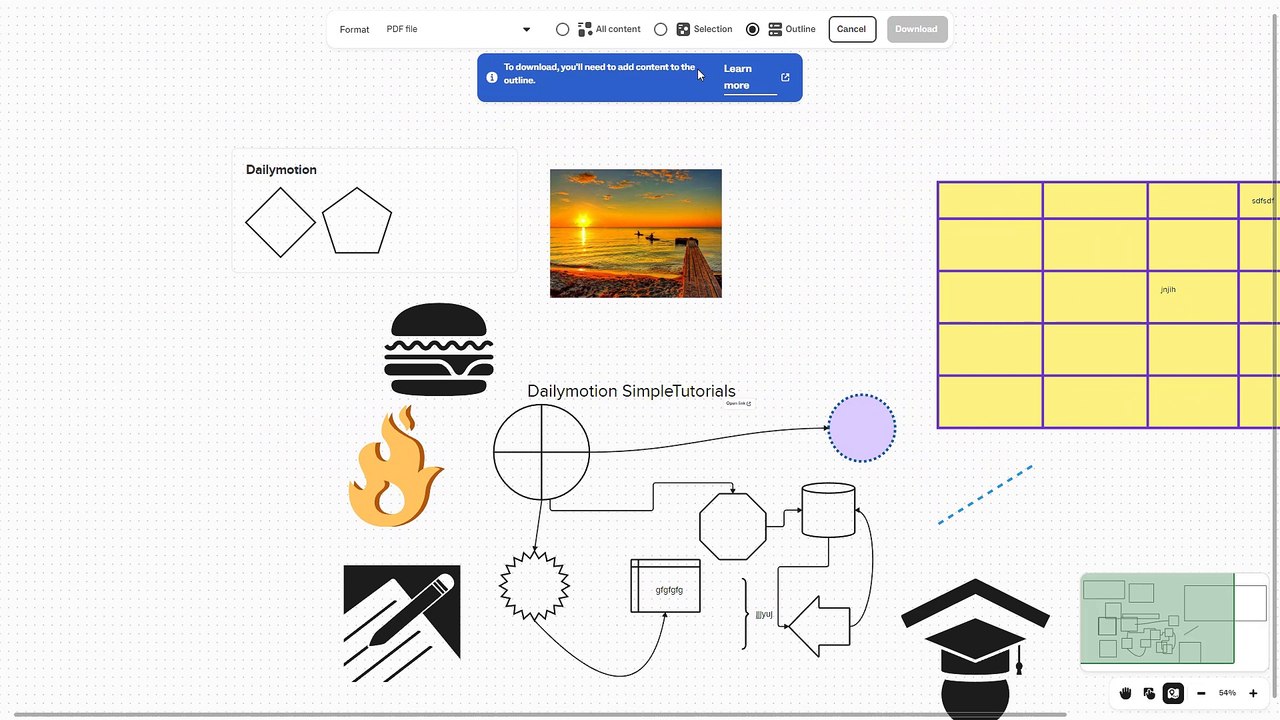Mural Course Section 26 Exporting Options for Exporting in Different Formats