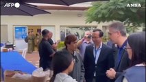 Israele, il ministro degli Esteri incontra gli stranieri rilasciati da Hamas