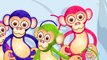 Five Little Monkeys - kids songs - kids tv nursery rhymes - kids tv songs - 5 lil monkeys